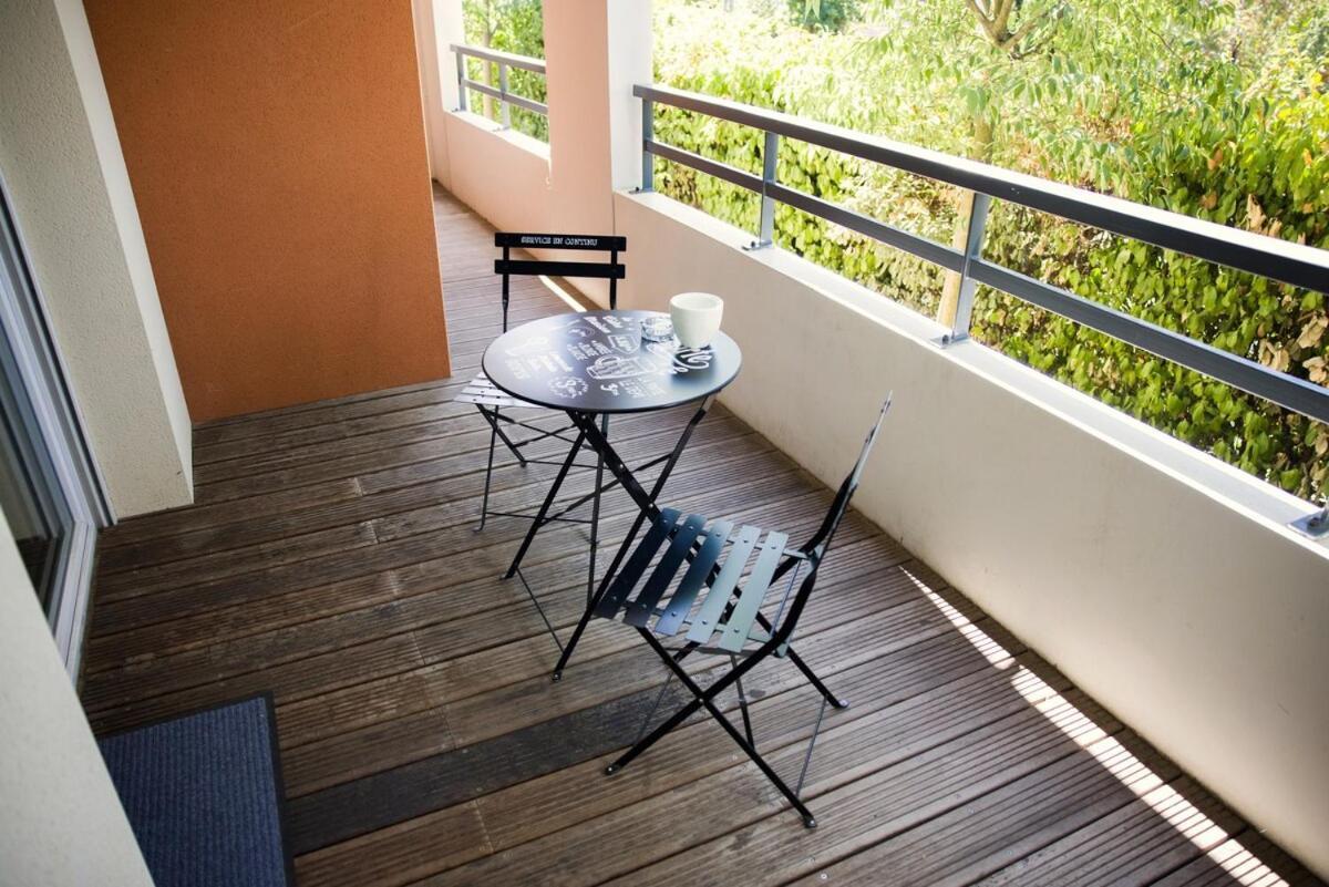 Le Jardin Sequoia ~ Climatisation ~ Parking Lägenhet LʼUnion Exteriör bild